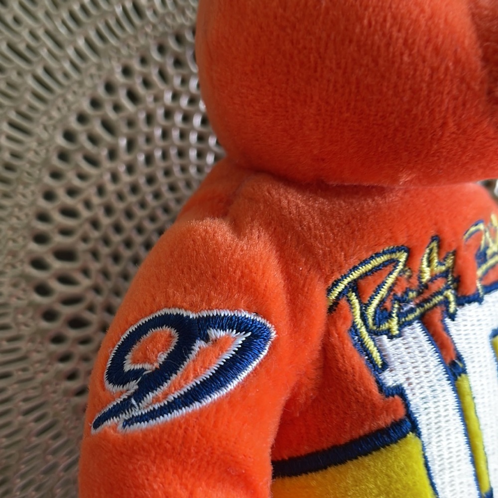 1997 Nascar Ricky Rudd Team Speed Bears, Authentic Beanie Bear with tags - Picture 5 of 8